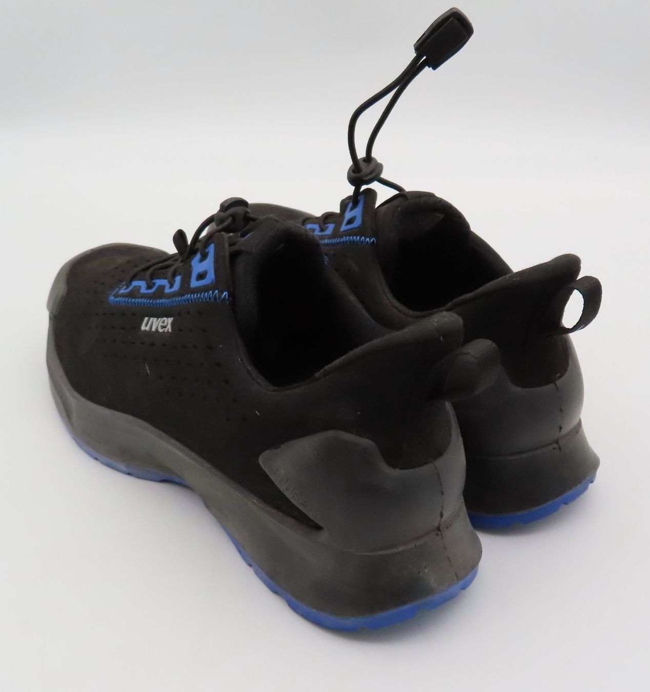Uvex Scarpe da uomo: Schwarz-Blaue Arbeitsschuhe – Usato da Reinach BL venduto da WBZ-Flohmarkt 3