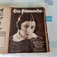 52 antike Filmjournale die Filmwoche von 1927