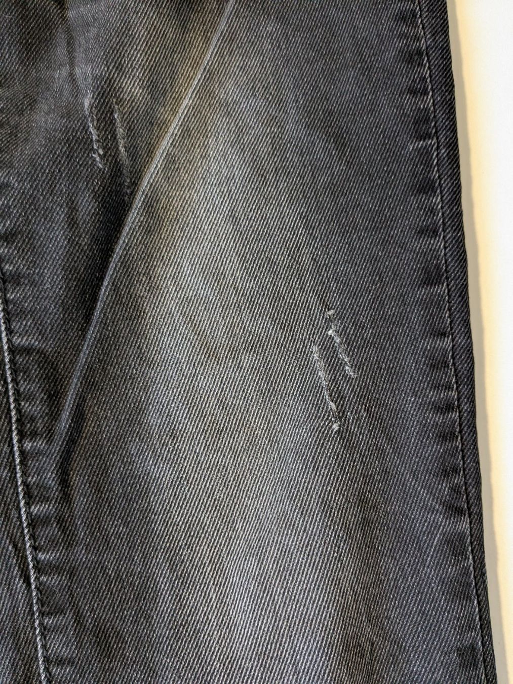 Jeans: Herrenjeans - cooler Used-Look - Gr. 33/34 – Usato da Seuzach venduto da Gajos 3