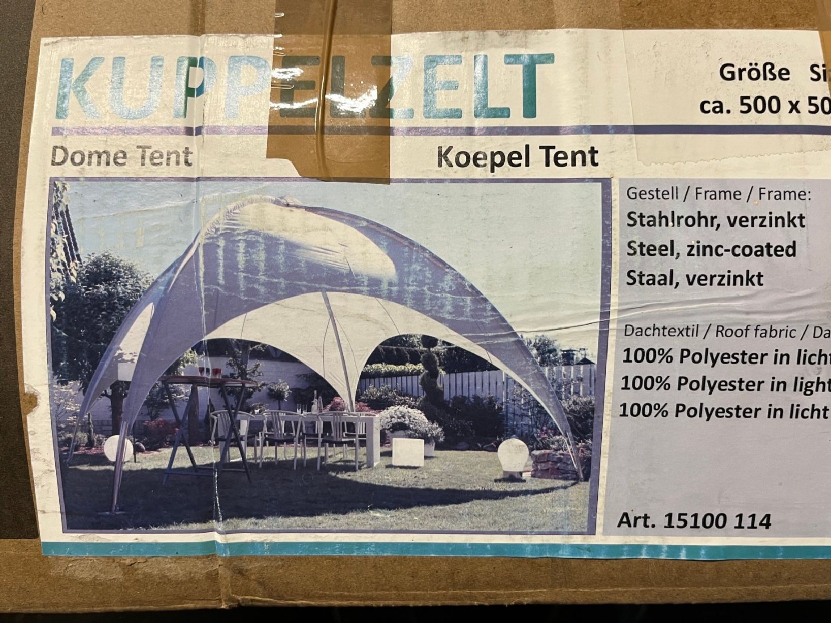 Zelte & Pavillons: Kuppelzelt – Neu und originalverpackt aus Bern von Pentos