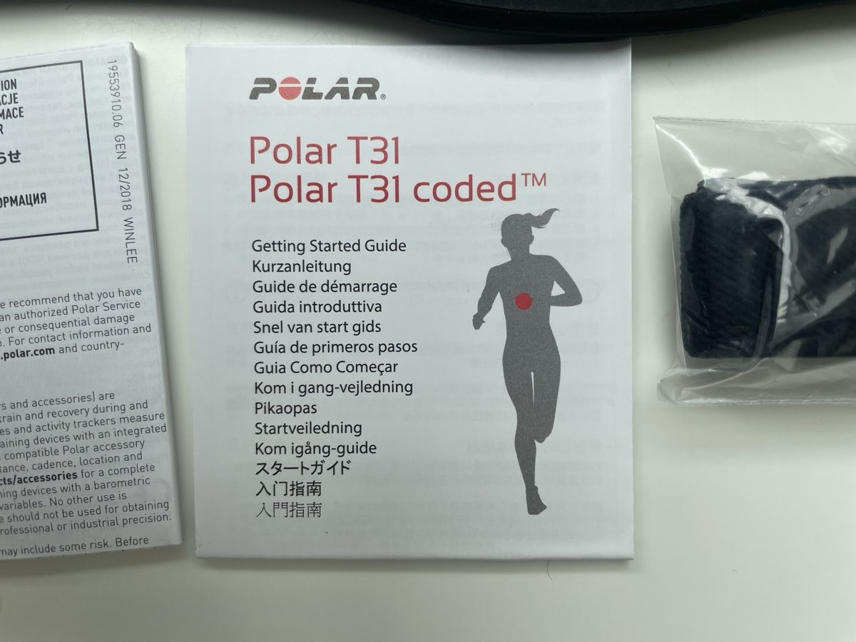Misurare: Polar T31 coded mit Brustgurt und Anleitung – Usato da Ettingen venduto da 2xja 1