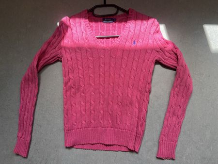 Polo Ralph Lauren Pulli, Gr. XS, Pink, Top Zustand!