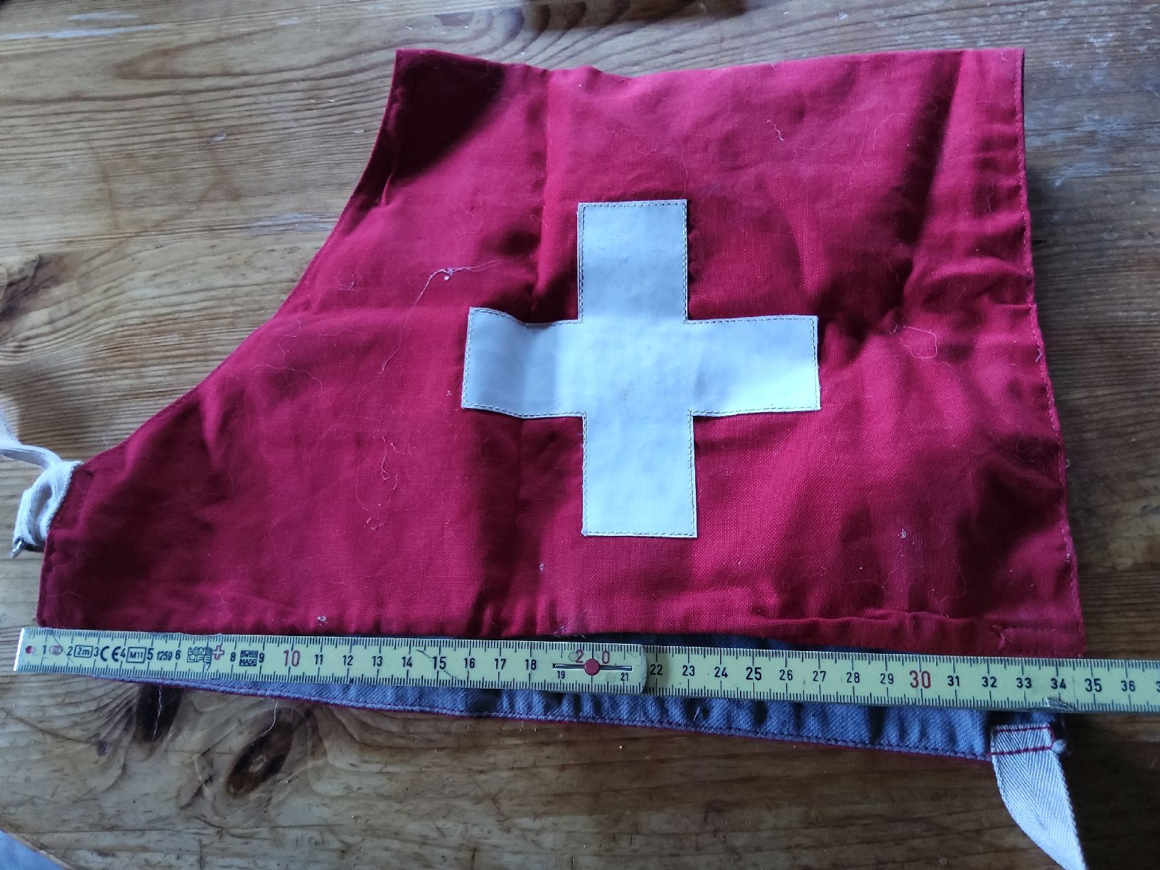 Schweizer Armee Coperte: Kenndecke Armee Schabracke – Nuovo (secondo la descrizione) da Aeschi b. Spiez venduto da Merk-Pullax 2