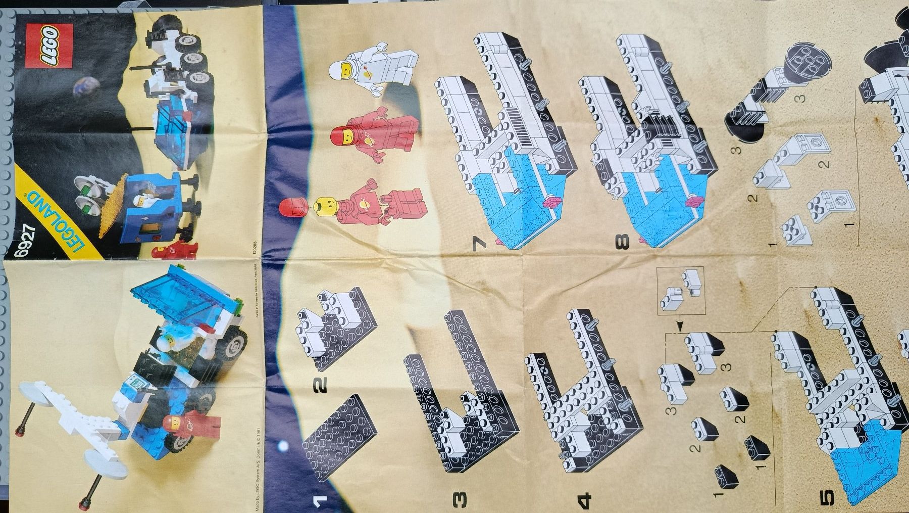Lego Kit di costruzioni: LEGO Classic Space Anleitung / Instructions - 6927 – Usato da Muhen venduto da Legoholic 1