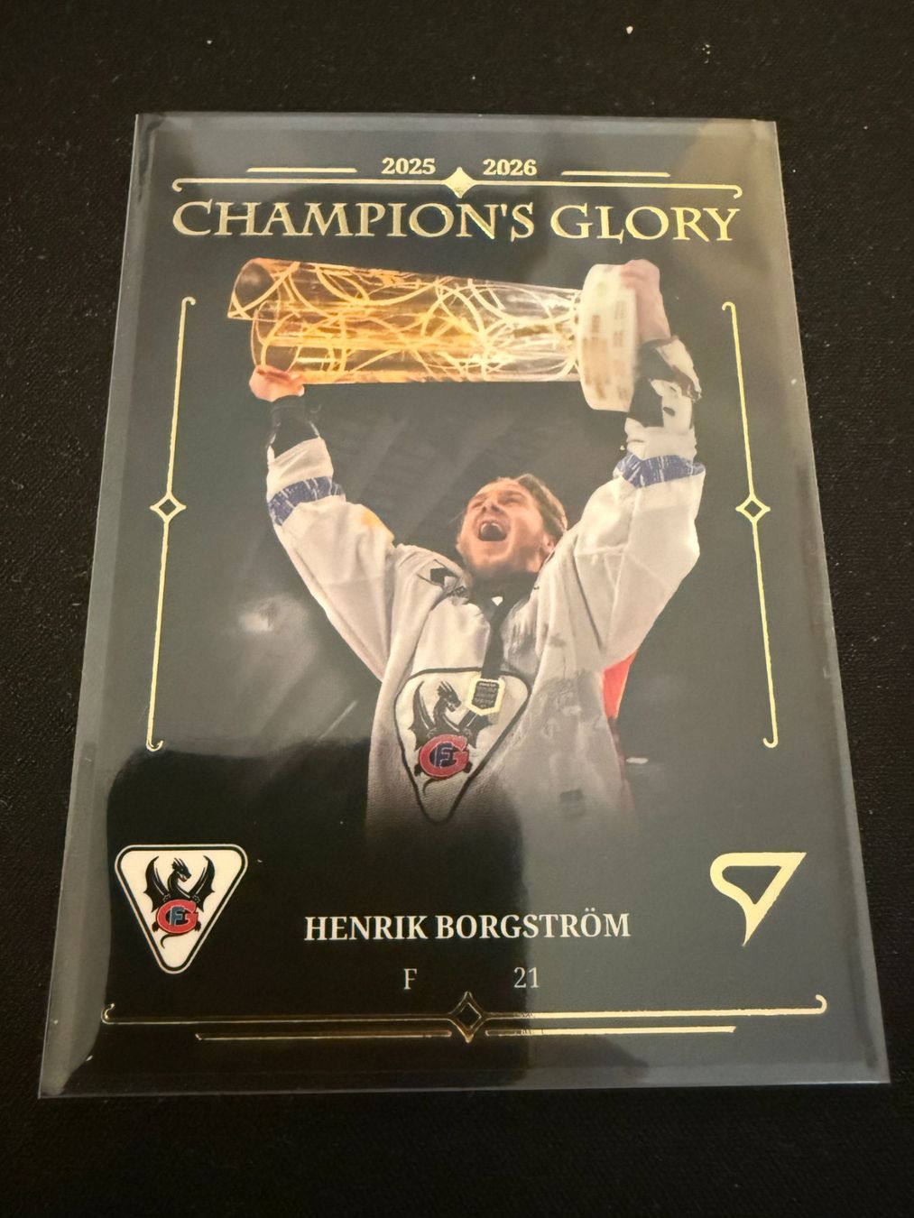 Sportzoo Carte collezionabili: Sportzoo - Champions Glory - Henrik Borgstrom – Usato da Fribourg venduto da ptitJean33