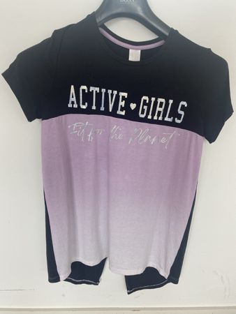Sport T-Shirt C&A schwarz Gr. 170/176