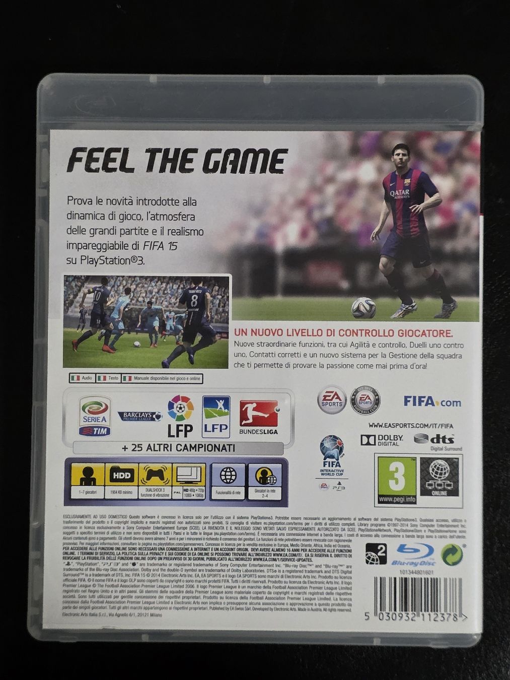 Giochi: FIFA 15 | PS3 – Usato da Bellinzona venduto da egemon 1