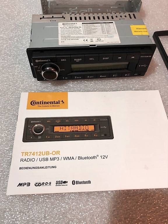 Continental Radio: CONTINENTAL TR7412UB-OR Autoradio – Usato da Biel/Bienne venduto da flava01 4