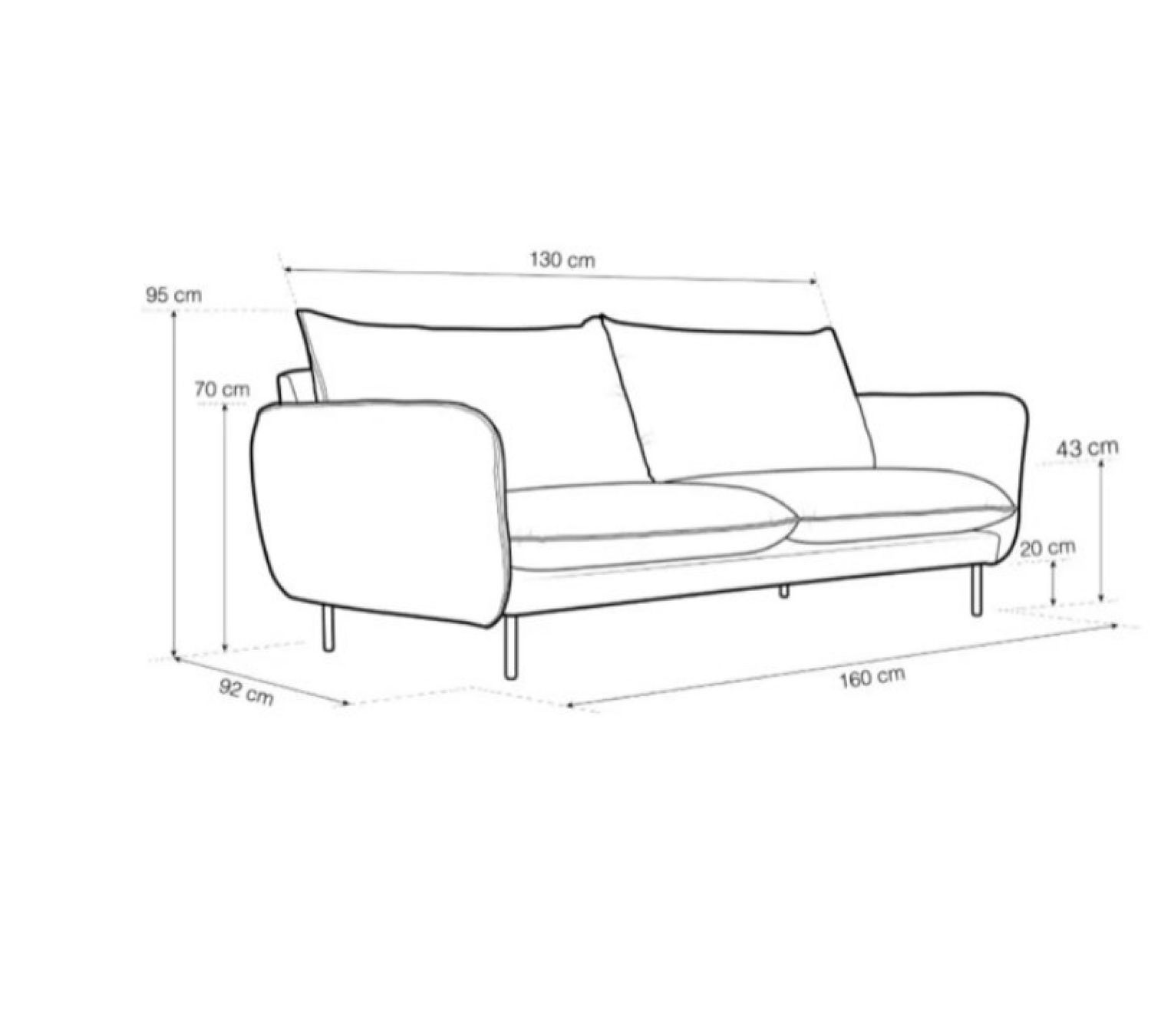 Sofas: Sofa Vienna (Cosmopolitan Design) – Gebraucht aus Genève von xav_2cnp 5
