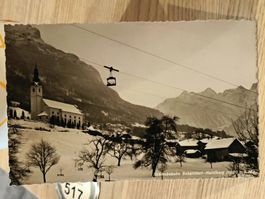 Photo Karte Schwebebahn Schattdorf - Haldiberg Gelaufen 1943