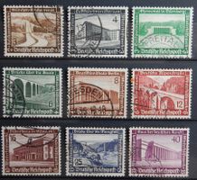 Deutsches Reich Kat. 634-642 gest. 1936