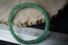 Aventurin Grün Armband  6mmx2mm  18,5cm   TOPSTONE