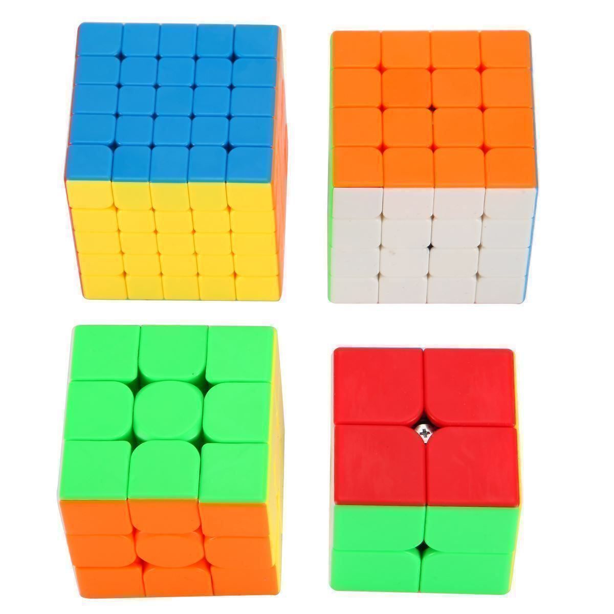 Giochi: 4 Stück Zauberwürfel Set Speed Cube – Nuovo (secondo la descrizione) da Thun venduto da Laoye 3