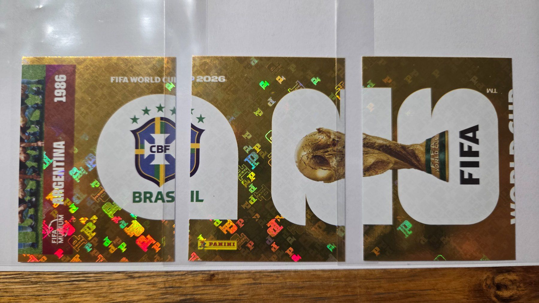Panini Cartes à collectionner: PANINI einzigartiger Miscut weltweit WM2026 – Neuf (Voir description) à Erlinsbach par realcollector