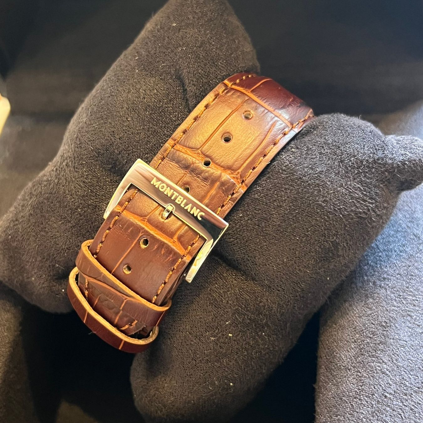 Montblanc Orologi: Montblanc 4810 Automatic Date Full Set 7390 – Usato da Carouge GE venduto da Watchaser 5