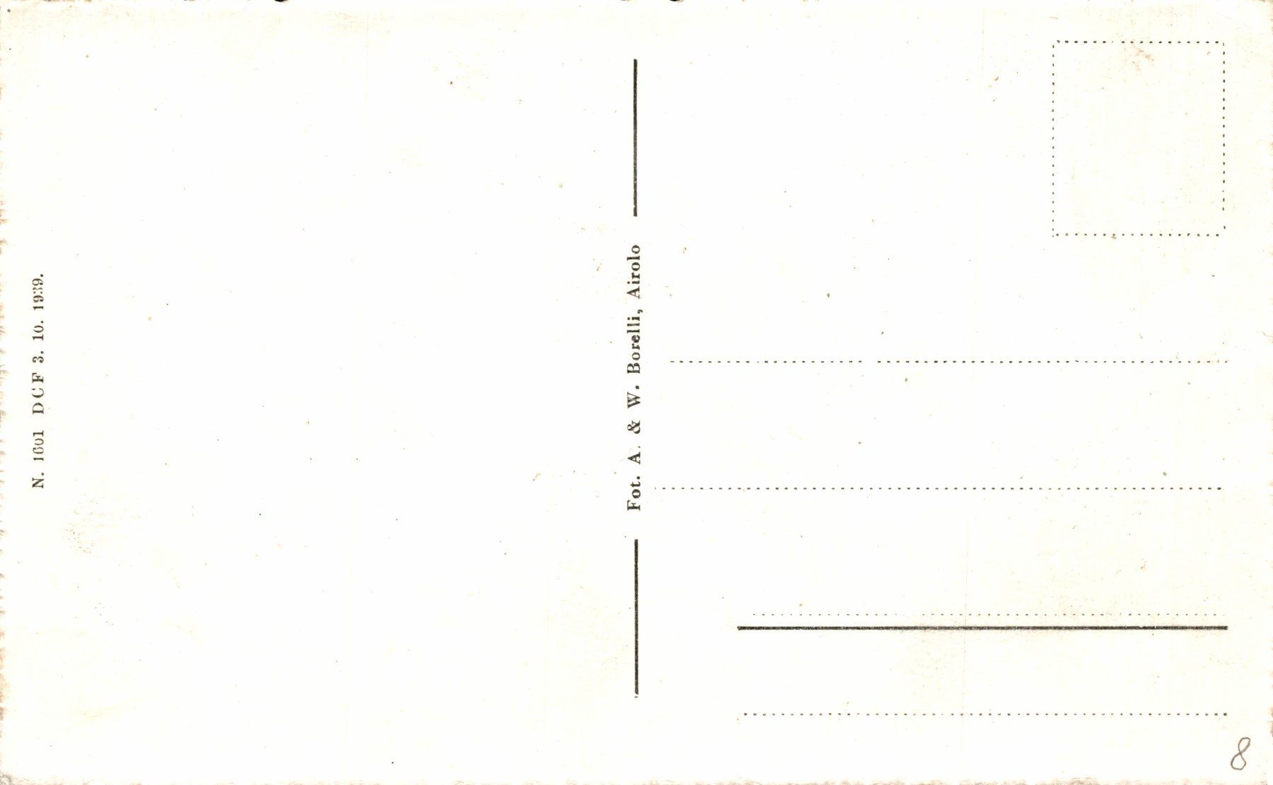 Cartoline postali: Panorama Rodi-Fiesso 1000 m.s.m. – Usato da Bronschhofen venduto da Astore 1