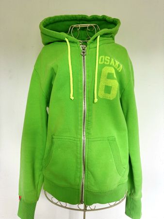 Superdry Kapuzenjacke Osaka 6 gruen, guter Zustand