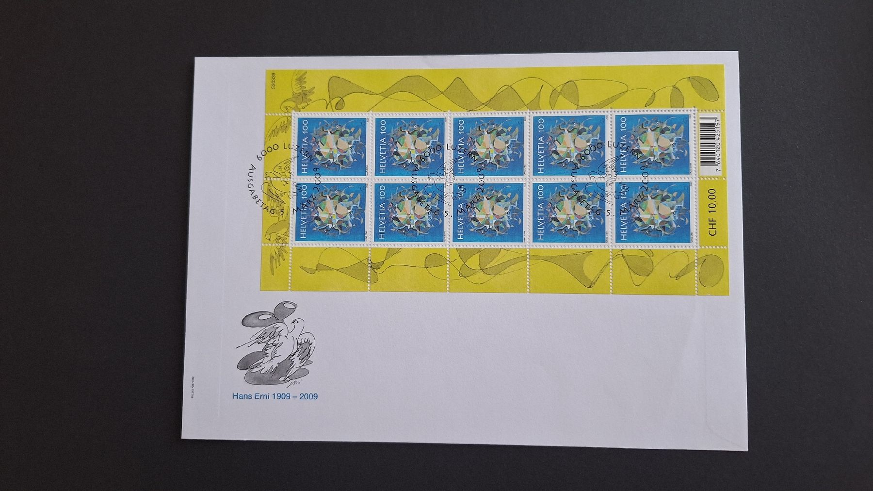 Alle Briefmarken: 2009,Nr.1297-1298 Kleinbogen – Neu (gemäss Beschreibung) aus Pratteln von walti-6060 1