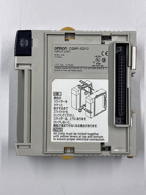 Elektronikbauteile: Omron Digitales Eingangsmodul CQM1-ID213 – Gebraucht aus Rebstein von ubu_bp69 1
