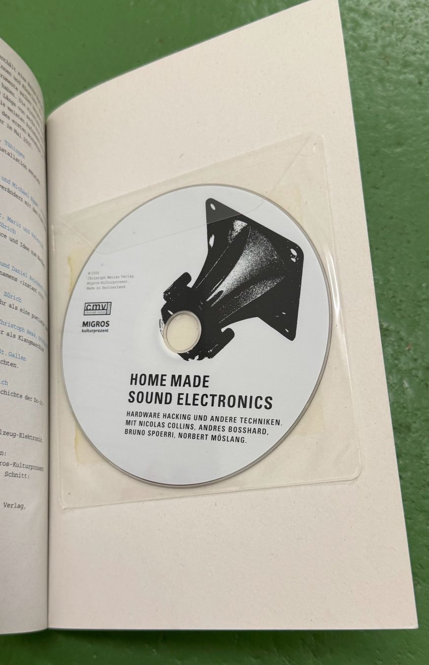 Libri: Home Made Sound Electronics mit Bruno Spoerri, Möslang – Usato da Basel venduto da Ostschweiz06 3