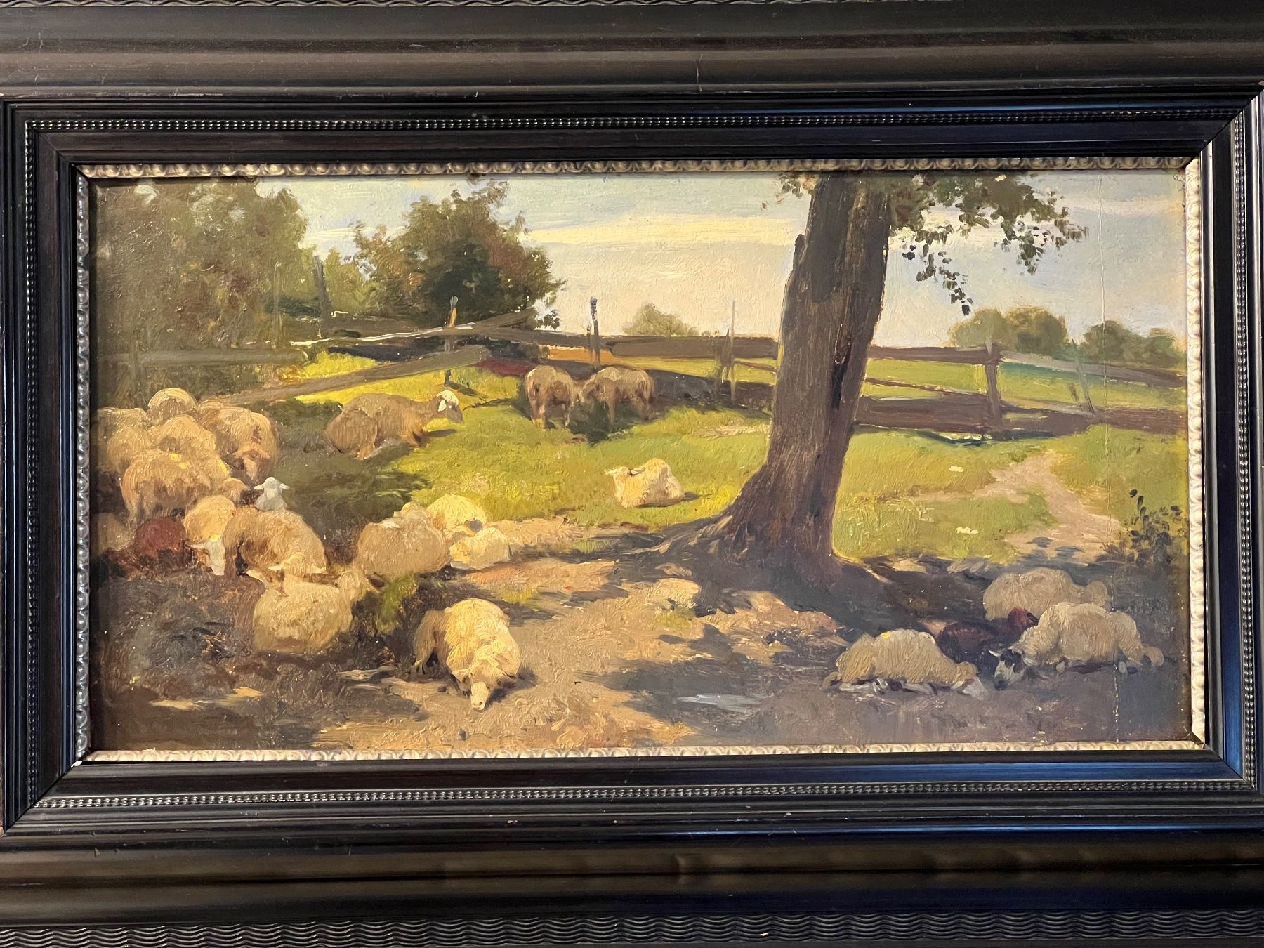 Gemälde: Impressionistische Arbeit um 1880/90 – Gebraucht aus Basel von pmART 1