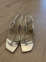 H&M Sandaletten Gold, Gr. 37 , Top Zustand!