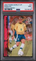 2002 PANINI WORLD CUP KOREA/JAPAN RONALDO PSA 9