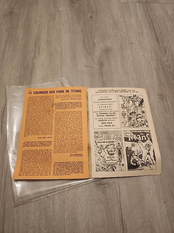 BD: Bande dessiné marvel présente titans 47 – D'occasion à Romont FR par Alejandro111 3