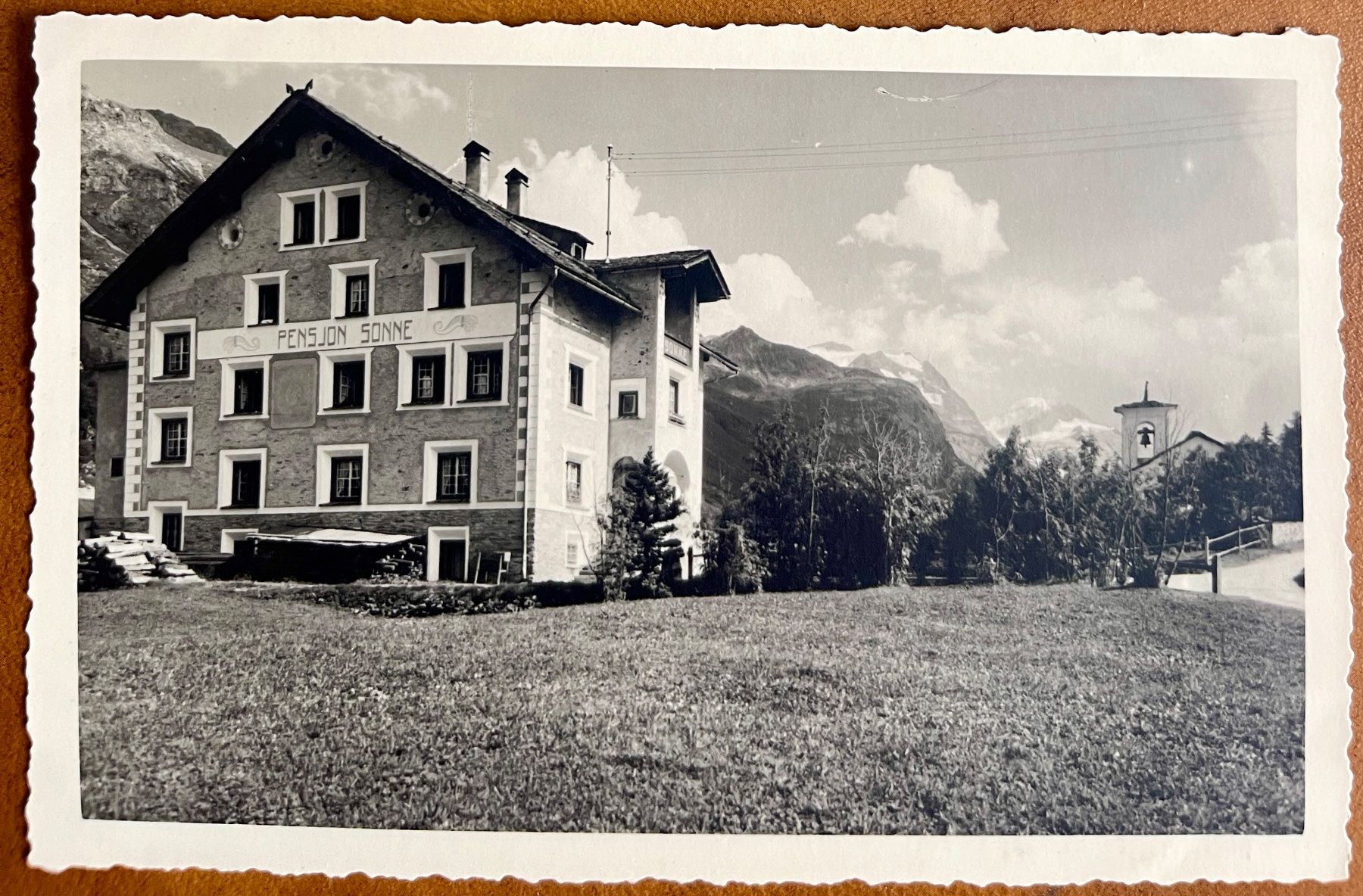 Ansichtskarten: AK:  FEXTAL - Hotel Sonne – Gebraucht aus Lutry von Ediego