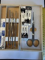 Sezierbesteck Set Anatomiekurs Schere Pinsette