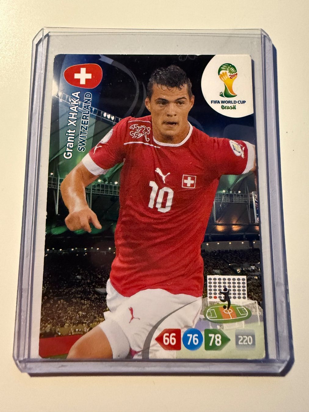 Panini Sammelbilder & Trading cards: Granit Xhaka Panini Kollektion – Gebraucht aus Zürich von sta_hy6y 6