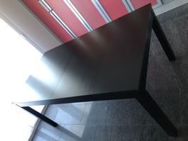 Schwarzer Esstisch ausziehbar