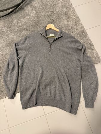 Cashmere Quarter Zip (Loro Piana Inspired)