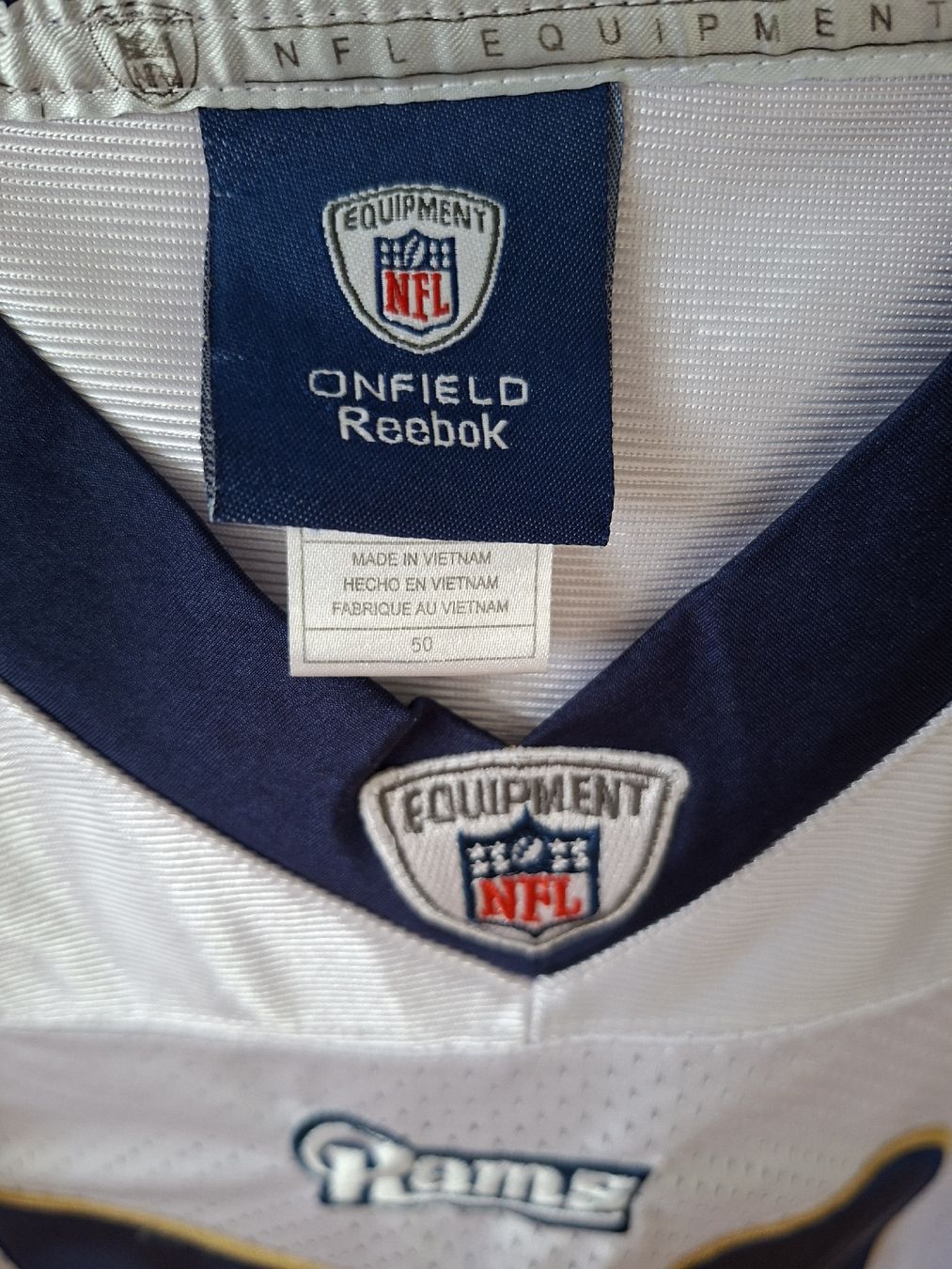 NFL Leibchen & Hosen: Maillot NFL Rams Long 72 Taille 50 – Gebraucht aus Renens VD von ser_j2fn 1