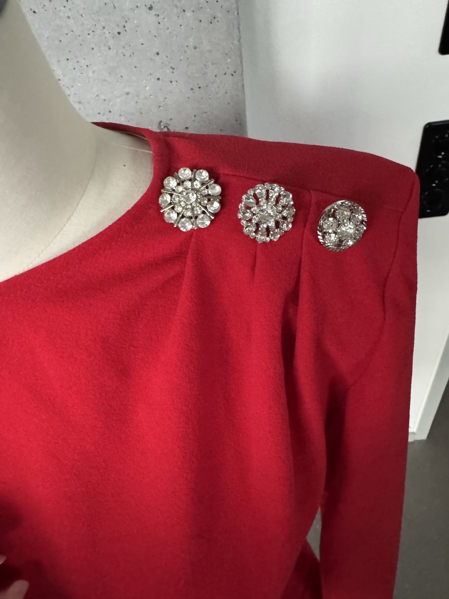 Ba&Sh Kleider: Ba&sh Red Sloane Mini Dress Size S – Gebraucht aus Zürich von Lizbeth 3