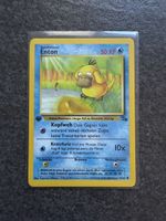 Pokemon Karte Enton 1. Edition Fossil Deutsch