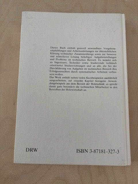 Libri: Buch: Technik mit System (Holzwirtschaft) – Usato da Préverenges venduto da Andreas03 1