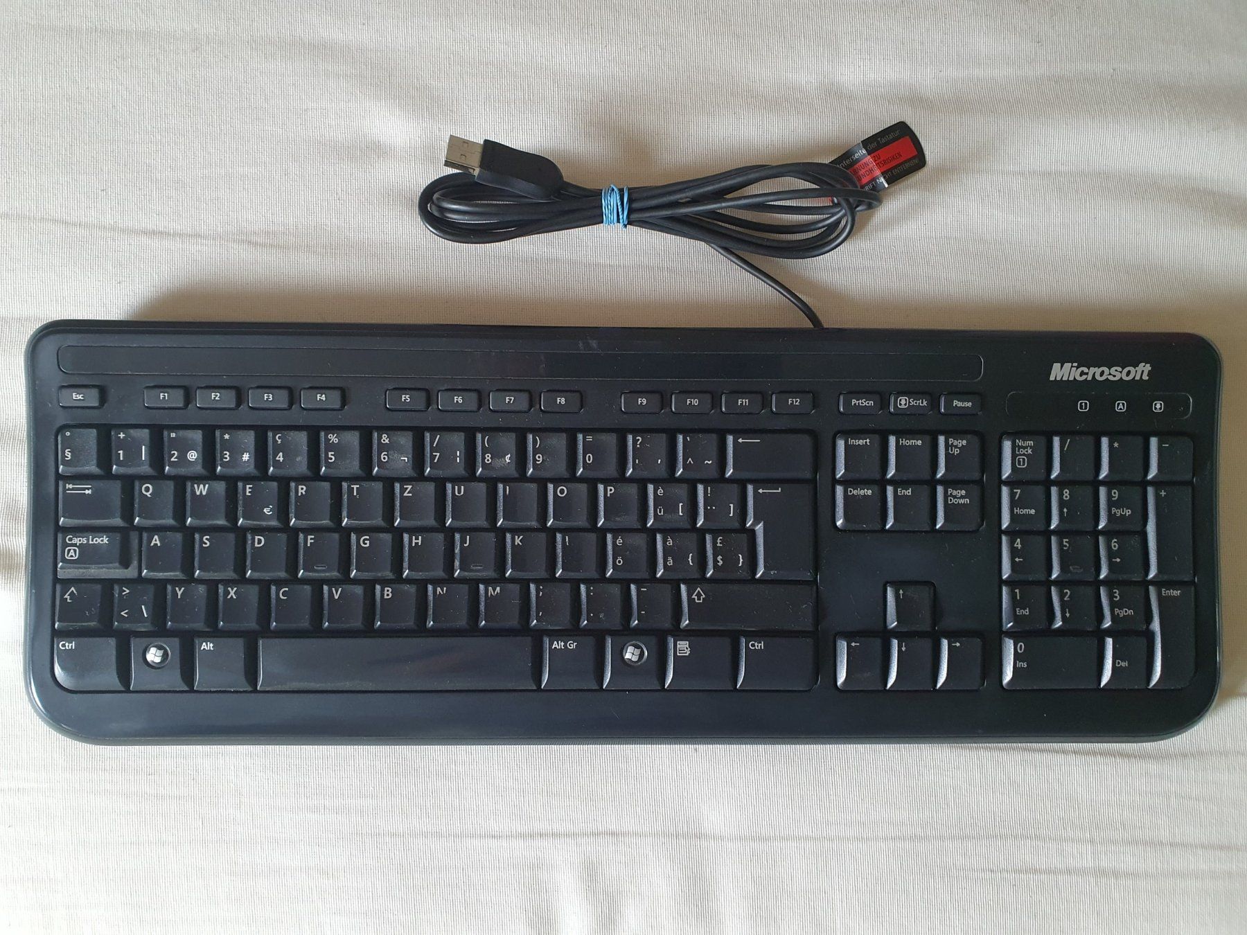 Tastiere: Microsoft Tastatur Wired 400 USB – Usato da Giswil venduto da online-Brockenhaus