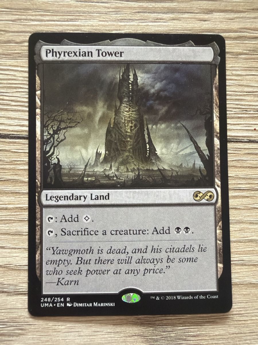 Magic The Gathering Carte collezionabili: Magic the Gathering: Phyrexian Tower UMA - NM – Usato da St. Gallen venduto da lob_bkw9