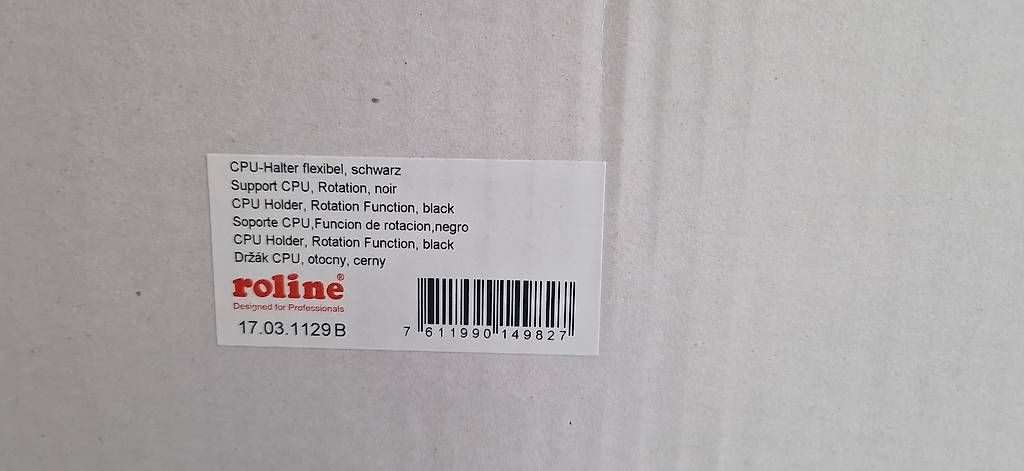 Supporti a parete: Pc Halter schwarz – Usato da Bellach venduto da lgr_v955 2
