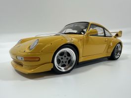 Porsche 911 (993) GT2 1:18, gelb, inkl. OVP, UT MODELS