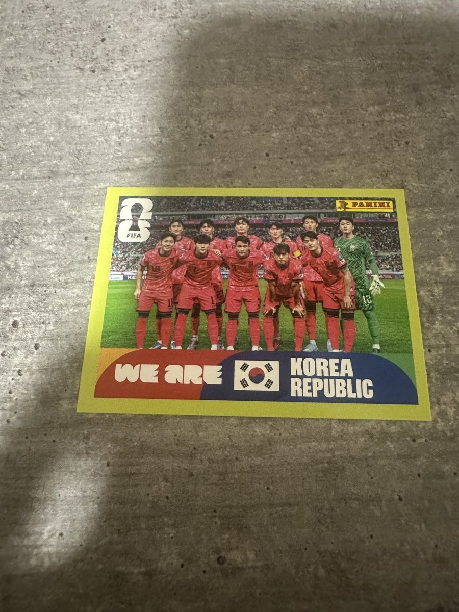 Panini Carte collezionabili: KOR 13 , FIFA WORLD CUP 2026 PANINI  – Nuovo (secondo la descrizione) da Frauenfeld venduto da 1PegPeg1