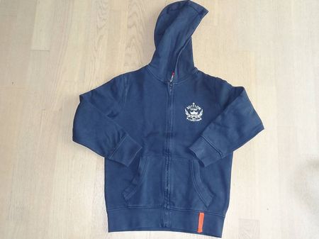 Jacke Sweatjacke Hoodie Gr 140 146 Zwillinge