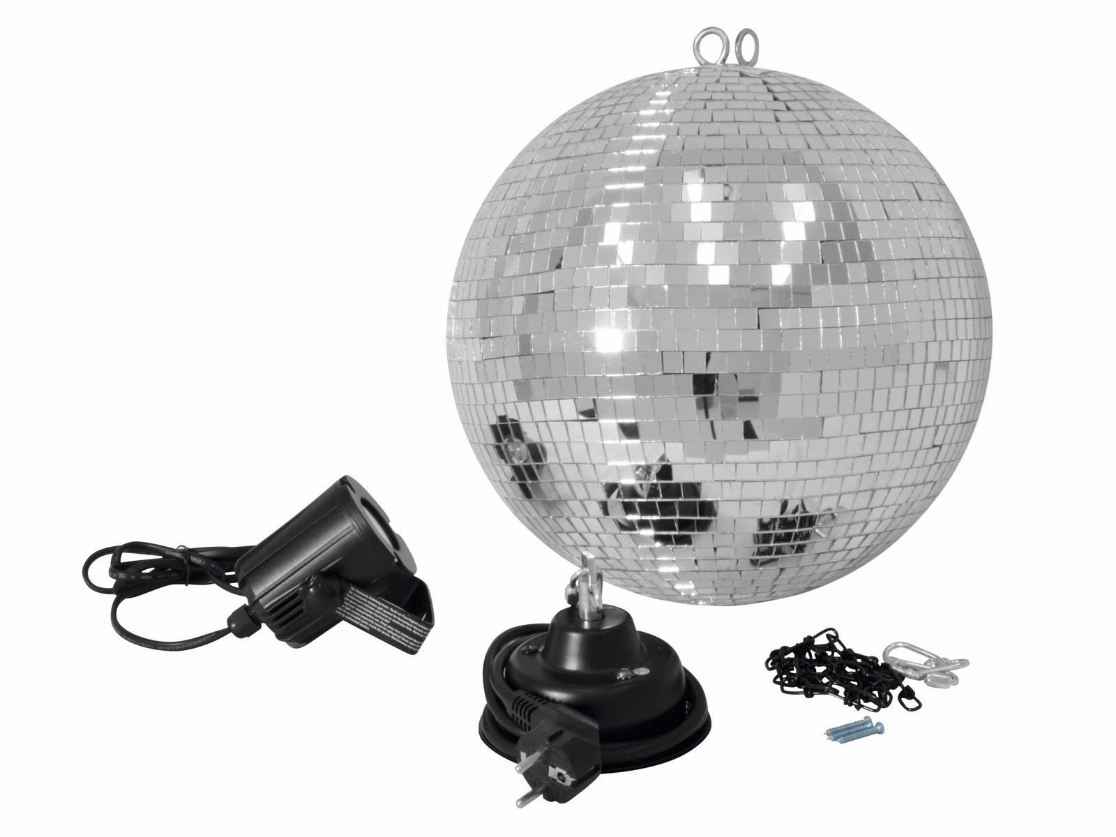 Tutte le decorazioni: EUROLITE Spiegelkugelset 30cm mit ... – Nuovo e nell'imballaggio originale da Däniken SO venduto da Profog1