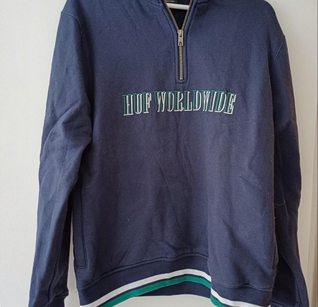 Pullover & Sweatshirts: HUF WORLDWIDE Pullover mit Reissverschluss – Gebraucht aus Genève von tacoma08