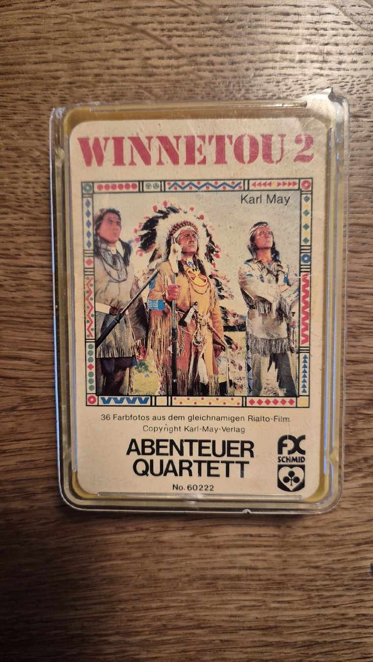 Giochi: Winnetou Quartett Spiele Set 1-3 – Usato da Klingnau venduto da hae_j9k9 2