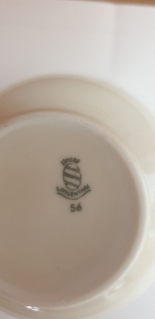 Tazze: Tasse mit Goldrand Langenthal – Usato da Wildhaus venduto da enzian66 3