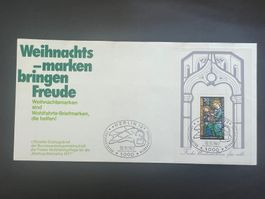 BRD 1977 FDC Weihnachtsmarke   (F76)