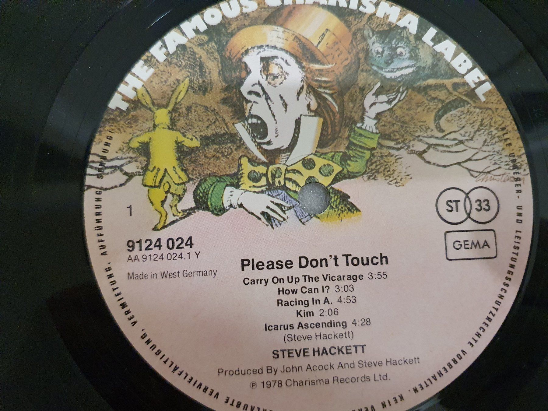 Dischi in vinile: Steve Hackett - Please Don`t Touch! – Usato da Uster venduto da Vinyl-Leidenschaft 5