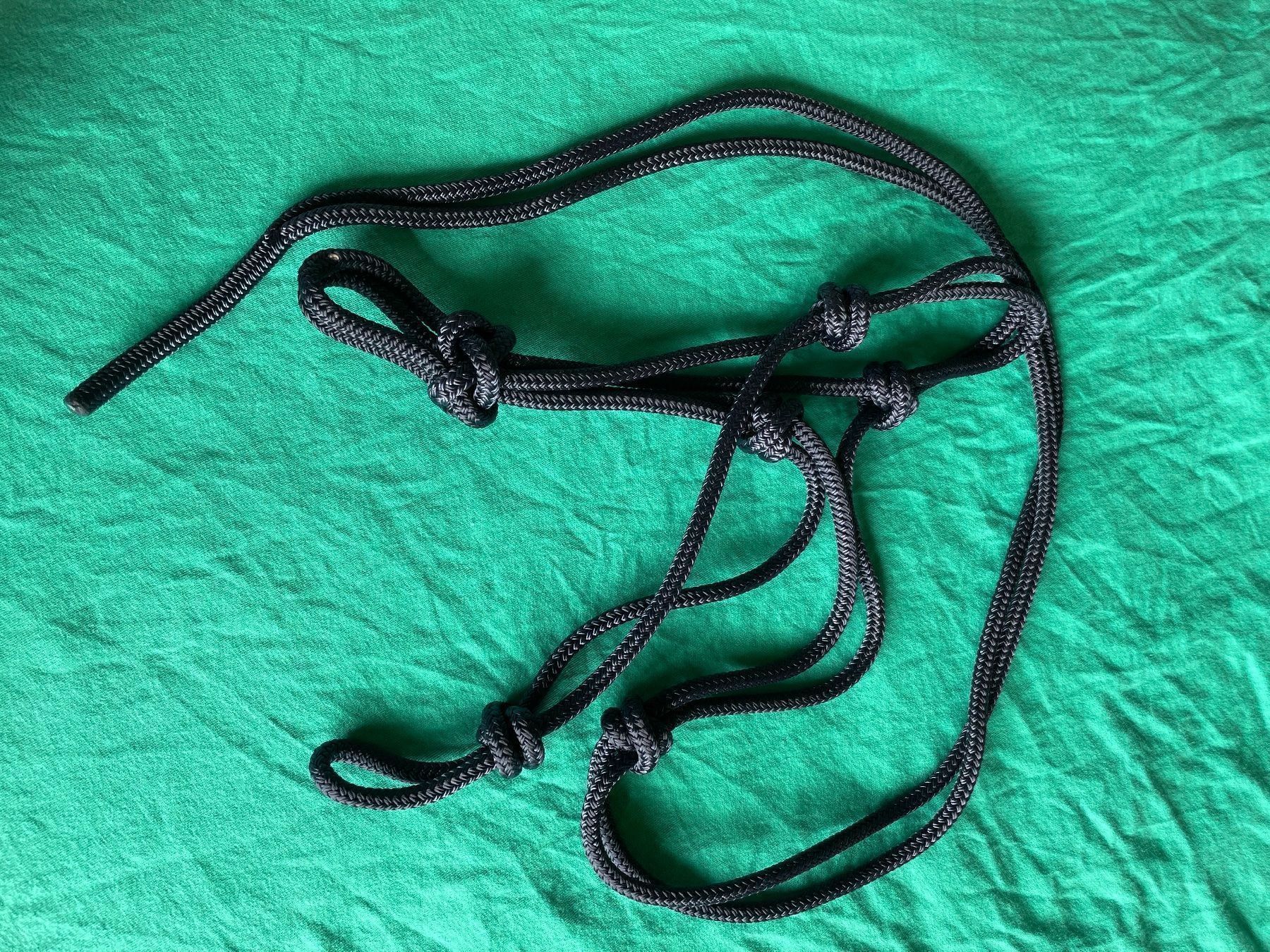 Briglie & Cavezze: Knotenhalfter Cob – Nuovo (secondo la descrizione) da Mühlau venduto da Stallfee74